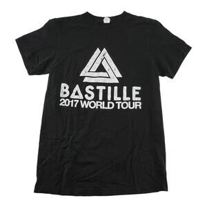 Bastille Wild Wild World Tour Indie Pop Band Adult's 2017 Shirt Black sz S
